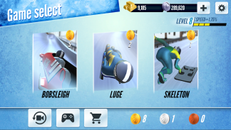 雪橇冠军 : 冬季体育运动 screenshot 0