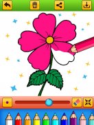 Flowers Coloring Book - Images Painting for kids screenshot 3