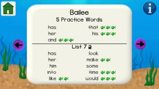 Super Sight Word Adventure - Sight Words Game screenshot 0