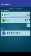 Brazil Real x Nigerian Naira screenshot 2