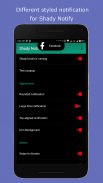 Shady Notify (Material Styled Notifications) screenshot 0