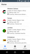 Countries, Currencies, Phone codes screenshot 5