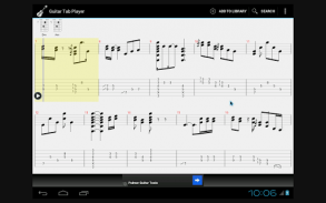 Guitar Tab Player screenshot 0