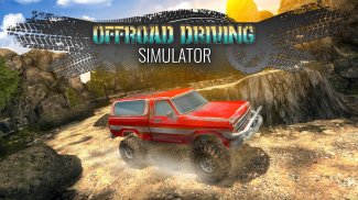 Offroad Driving Simulator 4x4: Camiones y SUV screenshot 16