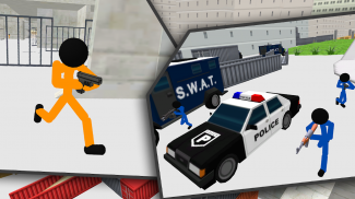 Stickman Prison: Counter Assault screenshot 1