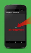 Battery Level for Status Bar screenshot 1