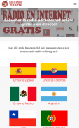 Radio Gratis Internet Emisoras Online screenshot 0