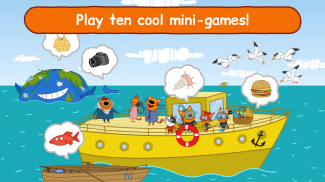 Kid-E-Cats Sea Adventure! Kitty Cat Games for Kids screenshot 14