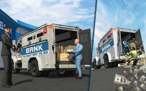 Bank Transit tunai keamanan van Truk uang 3D screenshot 6