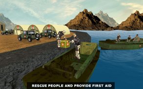 US Army Helicopter Rescue: Ambulance Driving Games screenshot 8