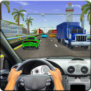 High Speed Traffic Car Driving Road Race Simulator screenshot 15