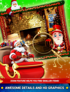 Christmas Hidden Objects - Santa Claus Games screenshot 1