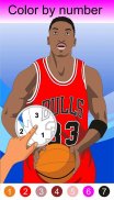 Coloring Basketball  - Color by number screenshot 8