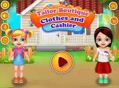 Tailor Boutique Clothes and Cashier Super Fun Game screenshot 7
