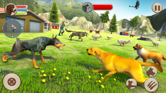 Dog Family Sim Animal Games screenshot 2