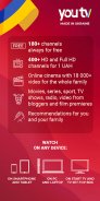 youtv – онлайн ТВ,TV go,90 бесплатных каналов, OTT screenshot 7