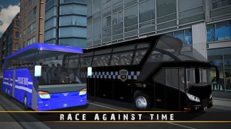 الشرطة الحافلة القيادة لعبة 3D screenshot 4