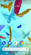 Feathers 3D live wallpaper screenshot 4