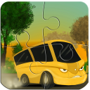 Cars & Trucks-Puzzles for Kids