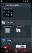 Alarm Display Widget screenshot 1