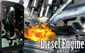 Diesel Engine Live Wallpaper screenshot 0