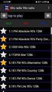 Jaren 80 radio jaren 90 radio screenshot 0