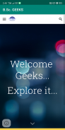 B.Sc. GEEKS screenshot 2
