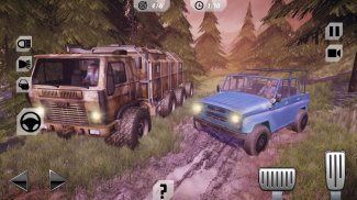 Offroad Trucker Muddy Car Drive: Hill Adventure screenshot 6