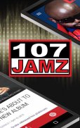 107 JAMZ - Lake Charles (KJMH) screenshot 6