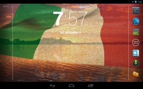 3D Italia bandiera Live Wallpaper screenshot 0