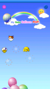 मेरा बच्चा खेल (गुब्बारा पॉप!) screenshot 2