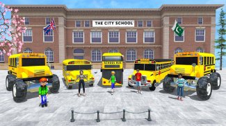 City School Bus Driving Sim:3D screenshot 0
