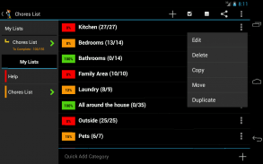 Chores List FREE screenshot 0
