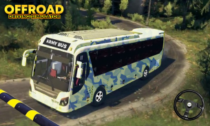 Army Bus Simulator Real Driving Transport Game screenshot 0