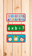 Apprendre la table de multiplication screenshot 1