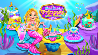 Mermaid Glitter Cake Maker screenshot 1