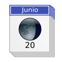 Calendario Lunar Icon