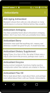 Antioxidants screenshot 0