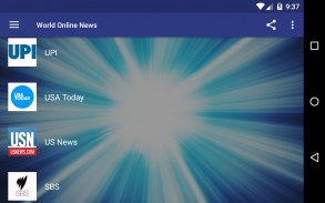 World Online News screenshot 1