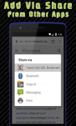 Link URL Bookmark - favorite links in your pocket screenshot 1