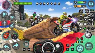 impossível rampa moto moto cavaleiro Super heroi screenshot 5