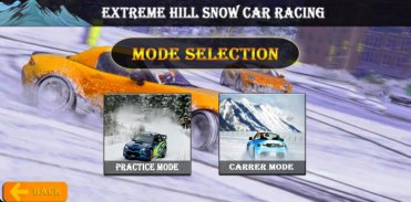 Extreme  Hills Snow Car Racing screenshot 7