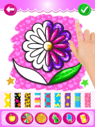 Rainbow Flower Coloring and Dr screenshot 1