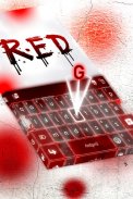 Red Keyboard HD screenshot 3