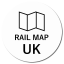 RailMap UK Rail Map UK London Tube RailNote