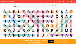 Sopa de Letras Español Gratis screenshot 8