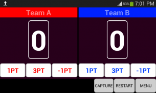 Basketball ScoreBoard screenshot 2