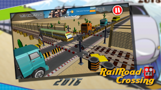 RailRoad Crossing 🚅 Train Simulator Game screenshot 3