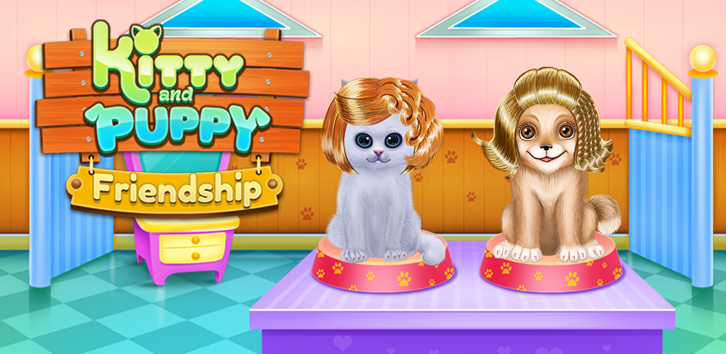 Games first friends. Princess and cute Pets-игра. Kitty et Puppy. Puppy Land. Little friends: Puppy Island.