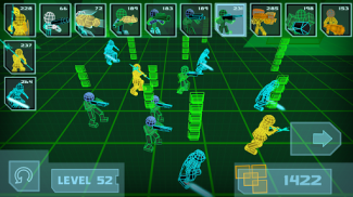 Stickman Neon Spiders Battle screenshot 0